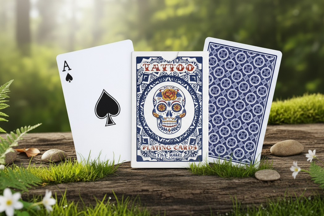 Tattoo Playing Cards by PVC